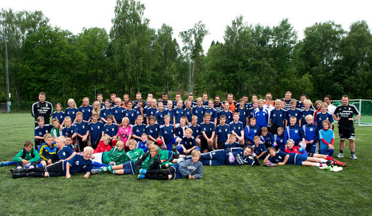 Ungdomar från IFK Göteborgs Summercamp 2013 besökte