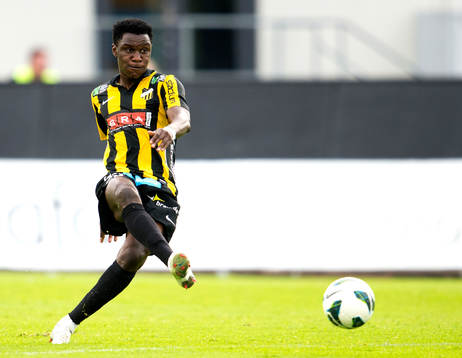 Häckens Dominic Chatto  i matchen mellan Häcken och