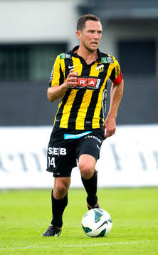 Häckens Martin Ericsson i matchen mellan Häcken och
