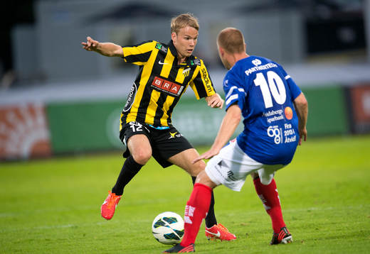 Häckens Oscar Lewicki och Åtvidabergs Daniel Sjölundi