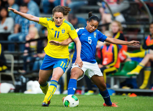 Sveriges Antonia Göransson utmanar Brasiliens Francielle i