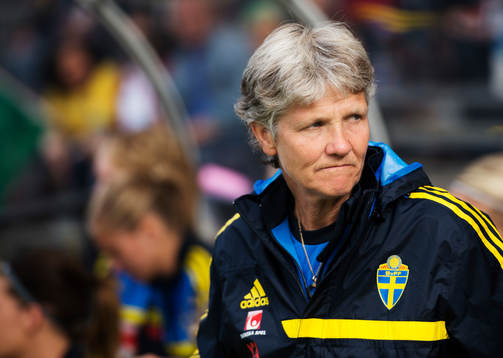 Sveriges förbundskapten Pia Sundhage
