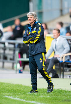Sveriges förbundskapten Pia Sundhage i