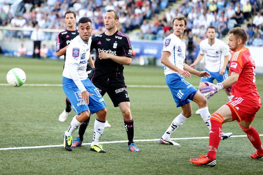 Norrköpings Imad Khalili i matchen mellan IFK Norrköping