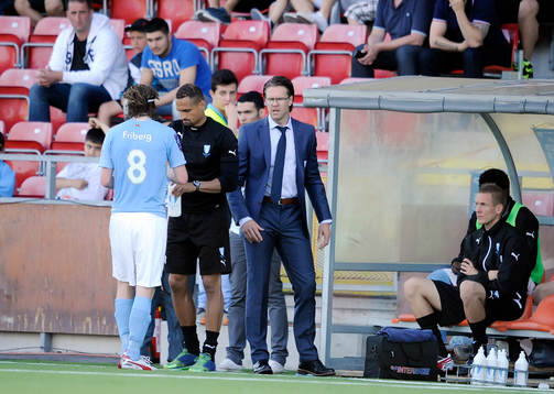Malmös tränare Rikard Norling