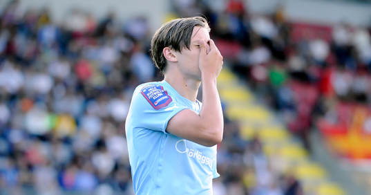 Malmös nr 11 Simon Thern deppar