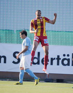 2-1 målet av Syrianska nr 8 Osman Sow