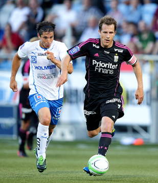 Norrköpings David Boo Wiklander och Göteborgs Tobias