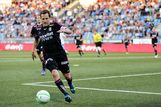 Göteborgs Tobias Hysén i matchen mellan IFK Norrköping