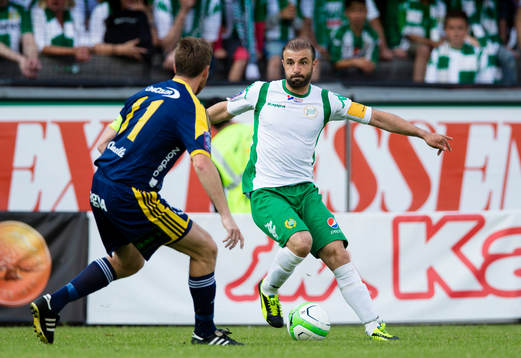 Hammarbys Kennedy Bakircioglü utmanar Ängelholms Björn