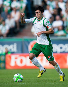 Hammarbys Nahir Besara i matchen mellan Hammarby och