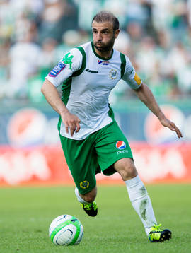 Hammarbys Kennedy Bakircioglü i matchen mellan Hammarby