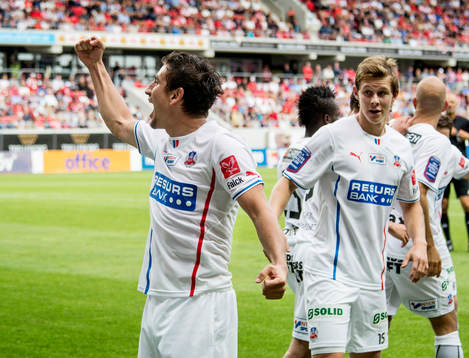 Alejandro Bedoya, Helsingborgs IF, Jubel