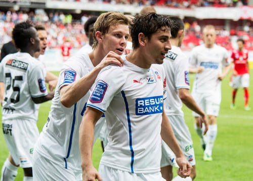 Alejandro Bedoya, Helsingborgs IF, Jubel