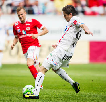 Alejandro Bedoya, Helsingborgs IF, gör 1-1