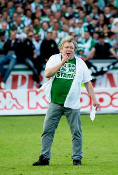 Leif Andrée håller ett tal