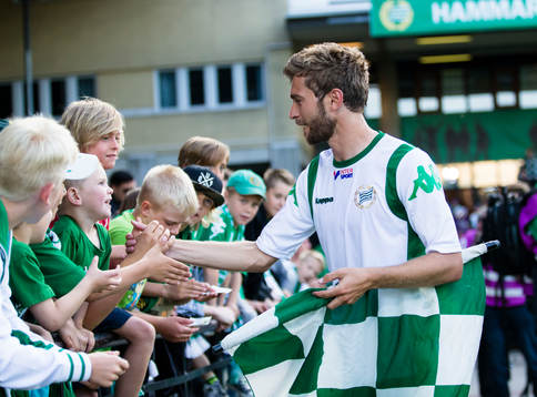 Hammarbys Christophe Lallet tackar fansen