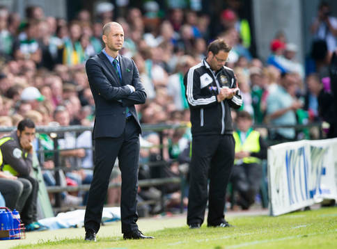 Hammarbys Kennedy Bakircioglü i matchen mellan Hammarby