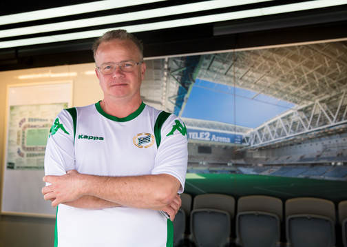 s trailer innan matchen mellan Hammarby och Ängelholm i