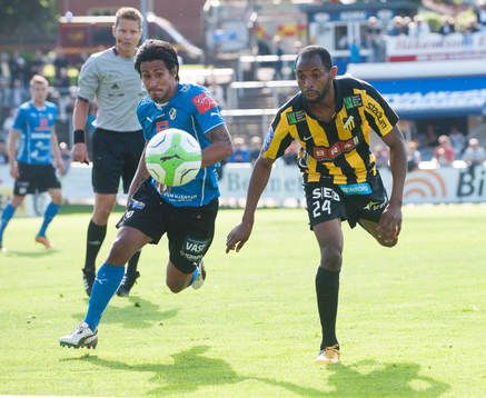 Antonio Rojas, Halmstad och Rene Makondele, Häcken