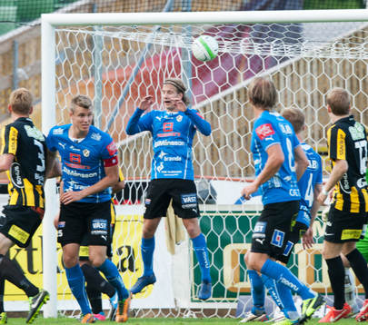 0-2, Samuel Gustafson, Häcken, vars nick går över Oliver