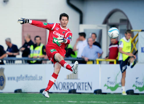 Gefles målvakt nr 1 Mattias Hugosson
