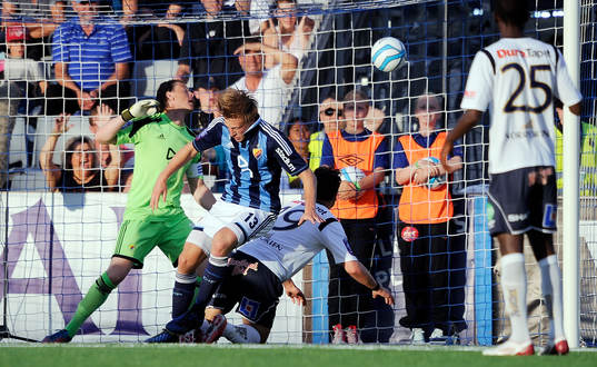 1-1 målet av Gefles nr 19 Marcus Hansson