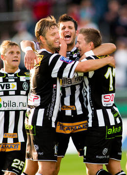 Landskronas Liridon Leci, Andreas Dahl och Fredrik Olsson