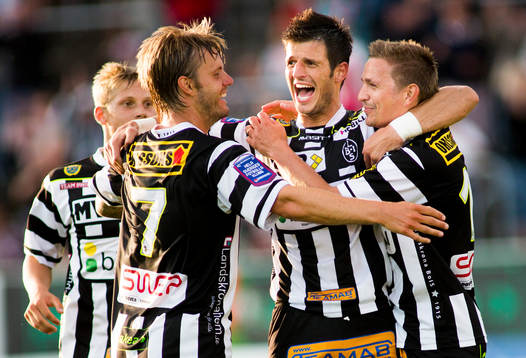 Landskronas Liridon Leci, Andreas Dahl och Fredrik Olsson