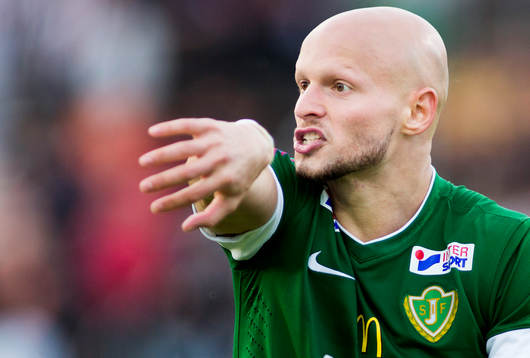 Jönköpings Zourab Tsiskaridze i matchen mellan Landskrona