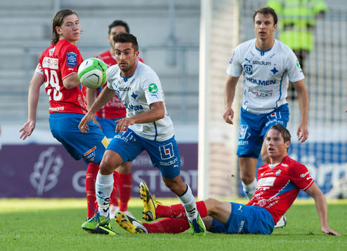 Christopher Telo, Norrköping har tagit bollen framför