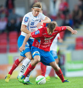 Månz Karlsson, Öster, och Christoffer Nyman, Norrköping