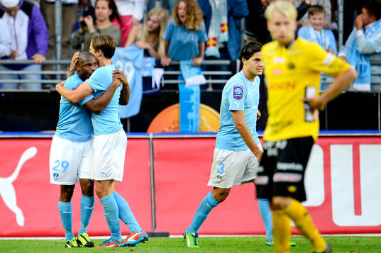 Malmö FFs Tokelo Rantie firas