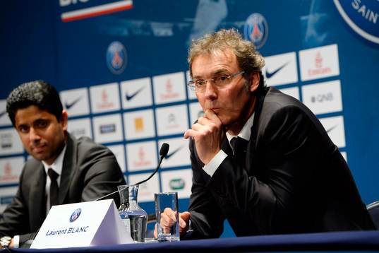 Nasser Al Khelaifi / Laurent BLANC - 27.06.2013 -