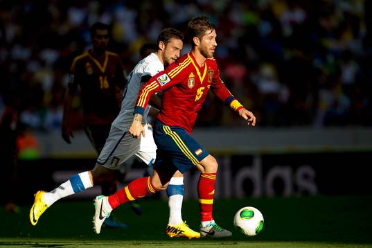 Sergio RAMOS - 27.06.2013 - Espagne / Italie- 1/2Finale