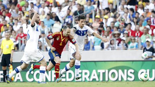 Andres INIESTA  - 27.06.2013 - Espagne / Italie - 1/2Finale