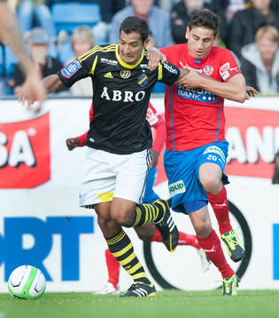 Celso Borges, AIK och Alejandro Bedoya, Helsingborg