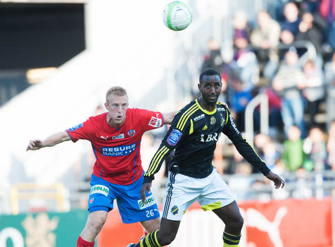 Peter Larsson, Helsingborg och Henok Goitom, AIK