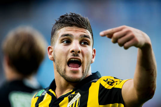 Häckens Moestafa El Kabir jublar