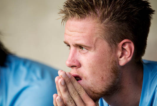 Malmö FFs Pontus Jansson är deppad