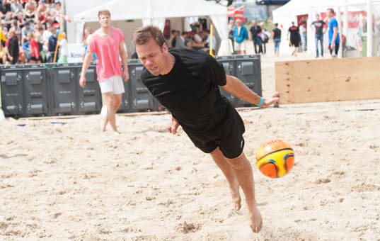 Fotboll, Åhus  beachsoccer