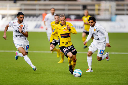 Elfsborgs Niklas Hult i matchen mellan Elfsborg och