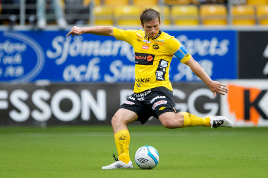 Elfsborgs Anders Svensson i matchen mellan Elfsborg och