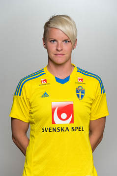 Sveriges Nilla Fischer fotograferas