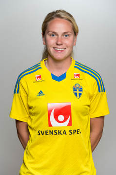 Sveriges Lisa Dahlkvist fotograferas