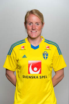 Sveriges Marie Hammarström fotograferas