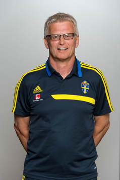 Sveriges assisterande förbundskapten Birger Jacobsson