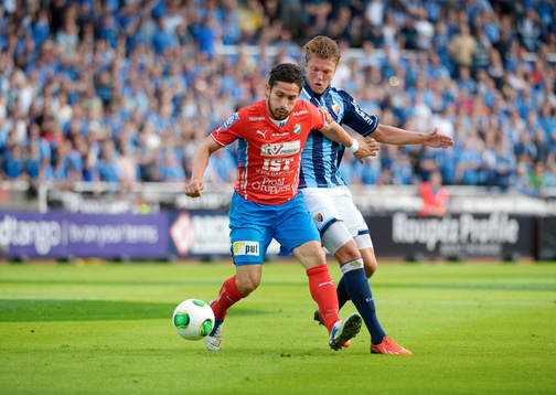 i matchen mellan Djurgården och Öster