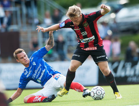 Nicklas Bärkroth, BP, och Erik Moberg, Åtvidaberg