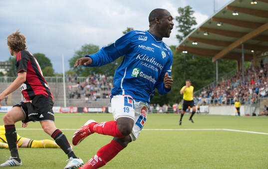 3-0, John Owoeri, Åtvidaberg, gör mål i